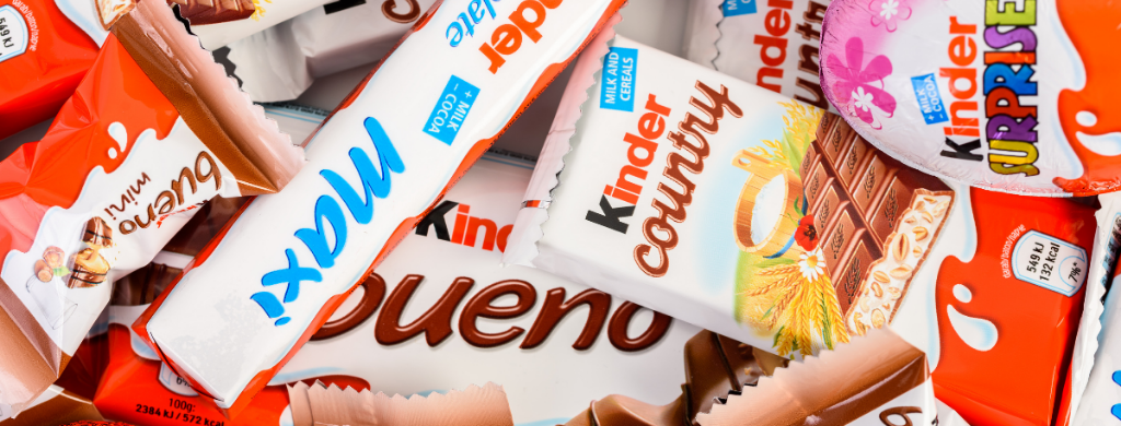 SALMONELLOSE: 151 cas d’infection liés à des chocolats de la marque Kinder…