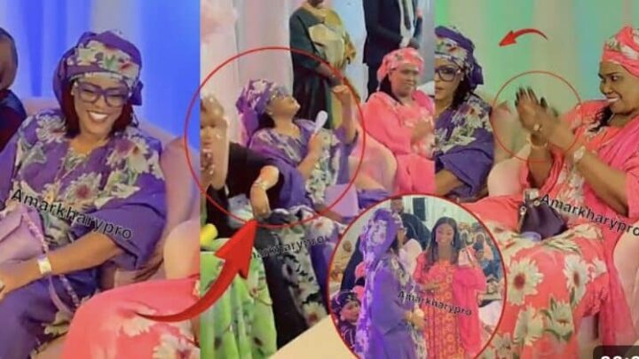 Quand Pape Ndiaye Thiopet fait danser la première dame Marième Faye Sall. A mourir de rire !