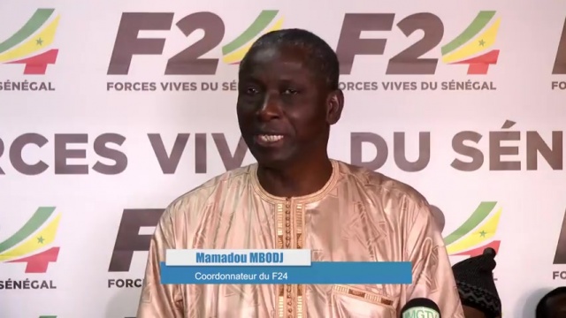 Mamadou Mbodj du F24 exige la libération de Sonko et d’Aliou Sané