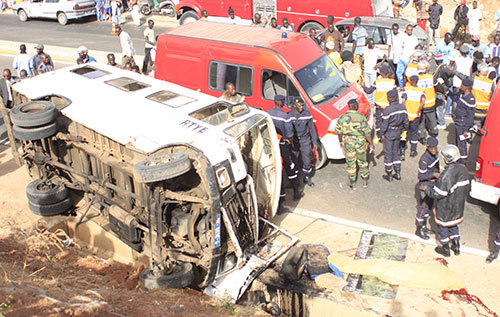 Série d’accidents sur la route : 19 morts en 72 heures