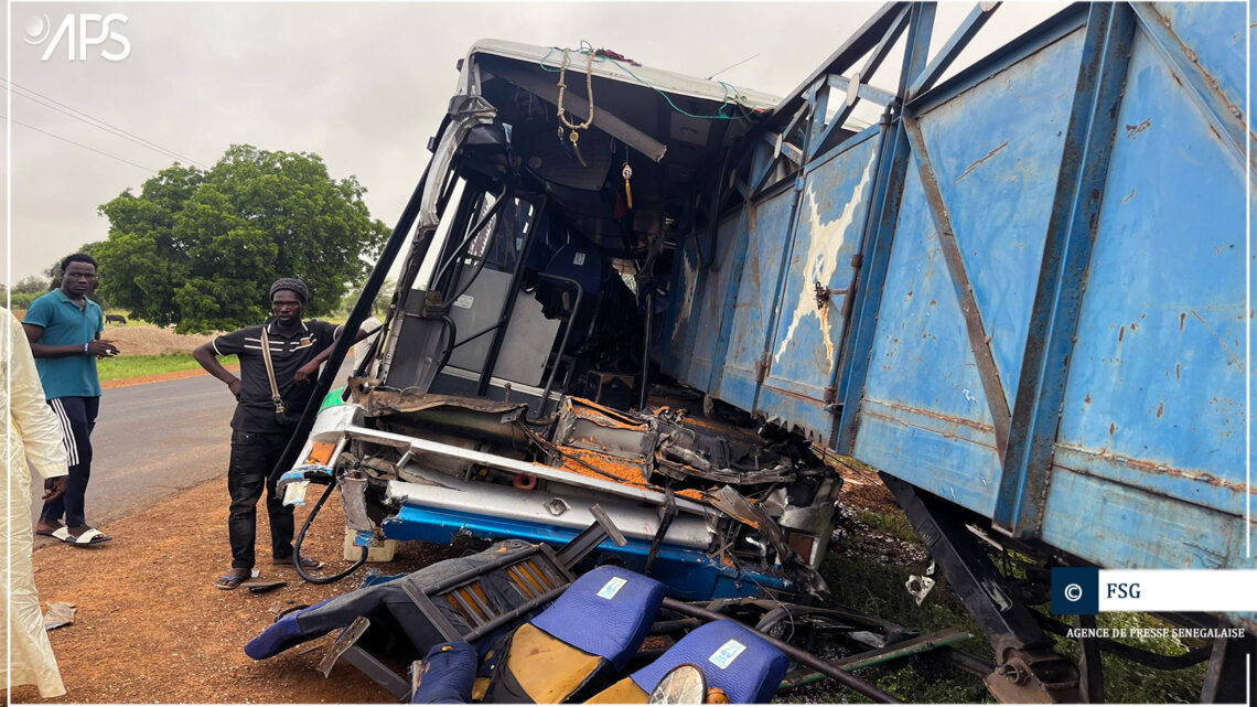 Makabra Guèye ( Louga ): un accident a fait un morts et 25 blessés