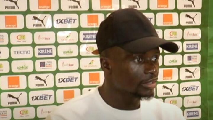 « Je n’ai pas de mots » Sadio Mané exprime sa déception après le match nul contre le Burkina