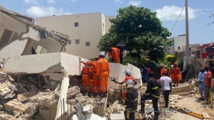 Une maison s’effondre à Ouakam : un mort et plusieurs blessés